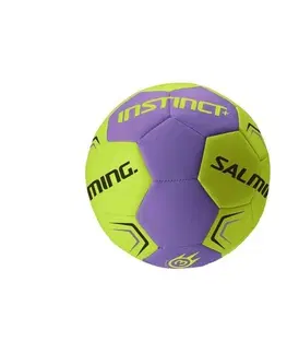 Lopty na hádzanú Hádzanárska lopta SALMING Instinct Plus Handball Purple / SafetyYellow