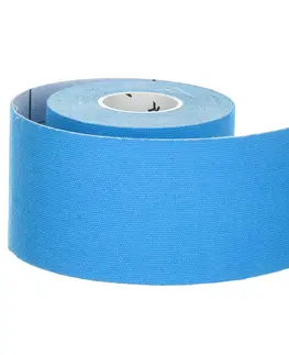 futbal Tejpovacia páska na kinesiotaping 5 cm × 5 m modrá