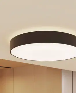 Stropné svietidlá Arcchio Arcchio Vanida stropné LED, čierne, 60 cm