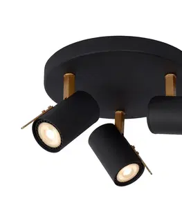 Svietidlá Lucide Lucide 17998/15/30 - LED Stmievateľné bodové svietidlo GRONY 3xGU10/5W/230V 