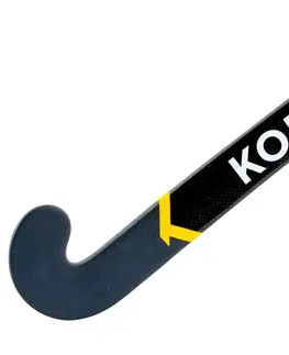 hokej Hokejka pre pokročilých dospelých hráčov 30% karbón Low Bow FH530 sivo-žltá