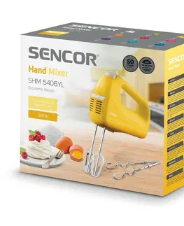 Mixéry Sencor SHM 5406YL ručný šľahač
