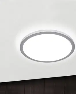 Stropné svietidlá Orion LED svietidlo Aria farba titán stmievateľné 40 cm