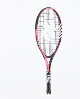 tenis Detská tenisová raketa TR130 veľkosť 21" ružová