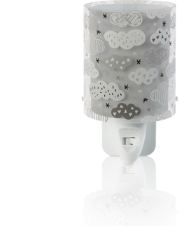 Svietidlá Dalber Dalber D-41415E - LED lampička do zásuvky CLOUDS 1xE14/0,3W/230V 