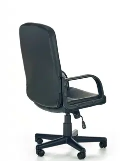 Kancelárske stoličky Kancelárske kreslo DENZEL Halmar Čierna