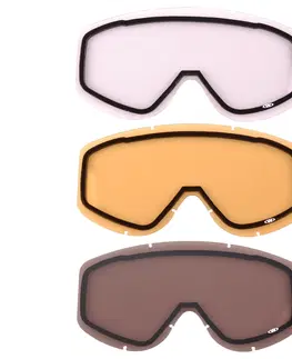 Lyžiarske okuliare Náhradné sklo k okuliarom WORKER Gordon zrkadlovo dýmové