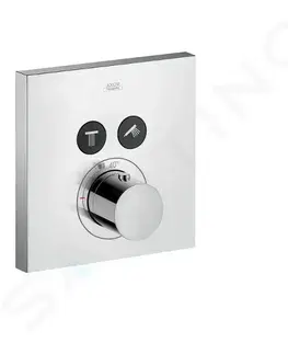 Kúpeľňa AXOR - ShowerSelect Termostat pod omietku na 2 spotrebiče, chróm 36715000