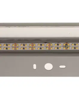 Nástenné svietidlá MCJ Mera LED nástenné svietidlo, šírka 120 cm, hliník, 3 000 K