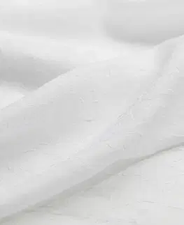 Závesy Homede Záclona Kresz Wave Tape, biela, 280 x 275 cm