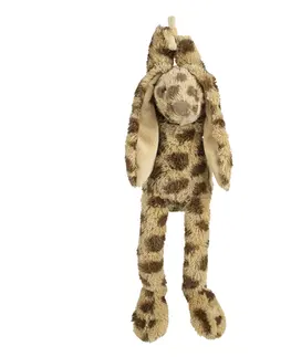 Plyšové hračky HAPPY HORSE - Hudobný Králiček Richie tigrovaný veľkosť: 34 cm