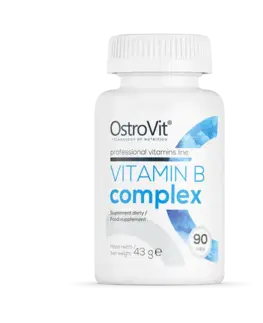 Vitamíny B OstroVit Vitamín B Complex 90 tab.