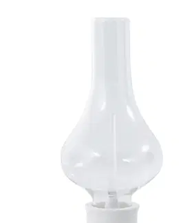 Stolové lampy Lindby Nabíjacia stolová lampa Lindby LED Maxentius, krémová, dotykový stmievač