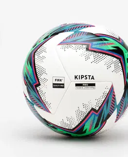 futbal Futbalová lopta Fifa Quality Pro Ball tepelne lepená veľkosť 5 biela