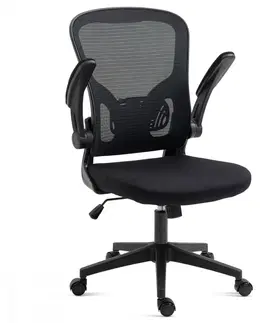 Kancelárske stoličky Kancelárska stolička KA-V318 Čierna