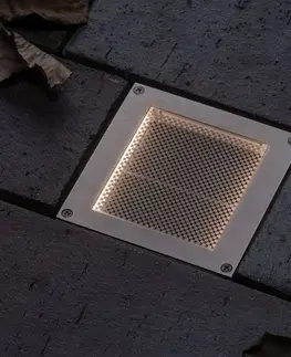 Solárne svetlá so senzorom pohybu Paulmann Paulmann zapustené podlahové LED Aron 10x10 solár