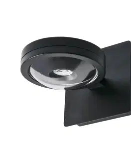 Nástenné svietidlá MEGATRON Nástenné LED svietidlo Megatron Solo Punto, matná čierna