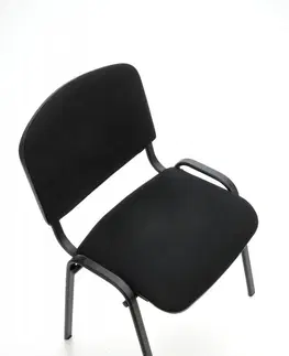 Kancelárske stoličky Konferenčná stolička ISO Halmar Čierna