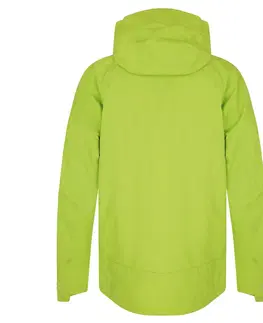 Pánské bundy a kabáty Pánska hardshell bunda Husky Nanook M sv. zelená XL