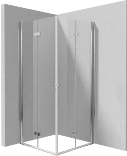 Sprchovacie kúty DEANTE/S - Sprchovací kút dvojité skladací 90x90 KTSX041P+KTSX041P KERRIA/0399