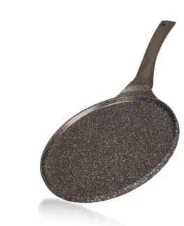 Panvice Banquet Pánev na palačinky s nepřílnavým povrchem Granite Dark Brown 26 cm