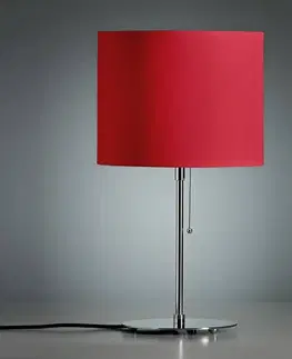 Stolové lampy TECNOLUMEN TECNOLUMEN Walter Schnepel, stolná lampa červená