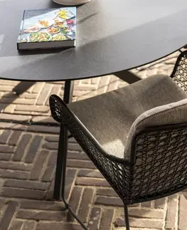 Stoličky Aprilla jedálenská stolička antracitová