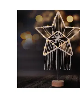 Vianočné dekorácie   1V268 - LED Vianočná dekorácia LED/2xAAA hviezda 