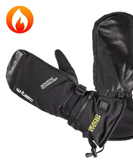 Zimné rukavice Vyhrievané palčiaky W-TEC HEATster čierna - XL