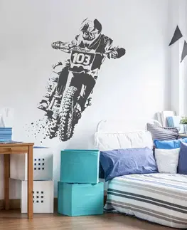 Nálepky na stenu Nálepka na stenu - Motocross