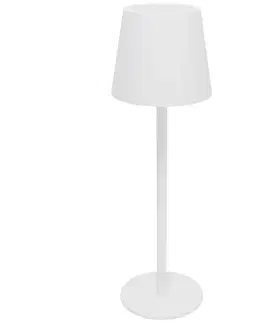 Nočné lampy Stolná lampa Noemi,p/v:11,5/36cm, Biela