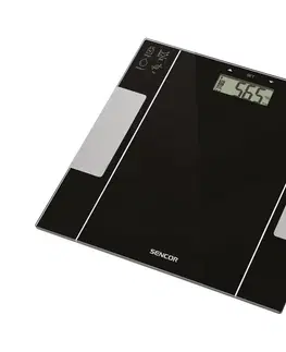Predlžovacie káble Sencor Sencor -  Inteligentná osobná fitness váha 1xCR2032 čierna 