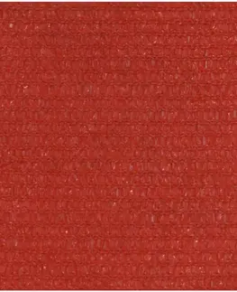 Stínící textilie Tieniaca plachta obdĺžniková HDPE 3 x 6 m Dekorhome Červená