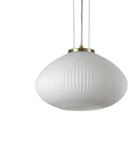 Závesné svietidlá Ideallux Závesná lampa Ideal Lux Plisse Ø 35 cm