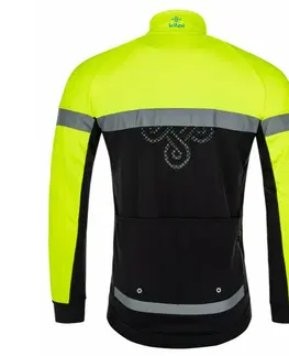 Pánské bundy a kabáty Pánska softshellová bunda na bicykel Kilpi NERETO-M čierna S