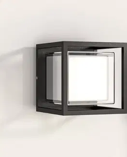 Vonkajšie nástenné svietidlá Smartwares Vonkajšie nástenné LED svetlo Cubic, hliník, kocka