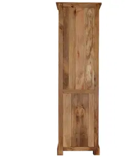 Príborníky Vitrína Guru 60x200x45 z mangového dreva