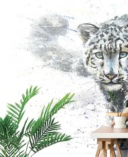Samolepiace tapety Samolepiaca tapeta kreslený leopard