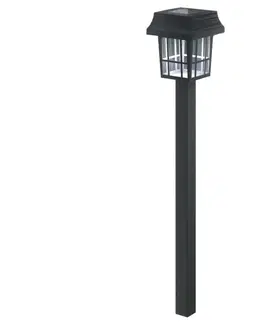 LED osvetlenie  B.V.  - LED Solárna lampa LED/0,006W/1,2V 32 cm čierna 6500K IP44 