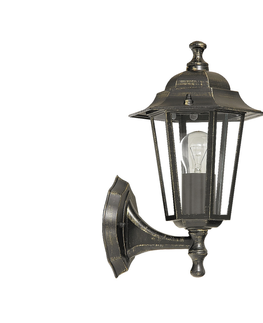 Záhradné lampy Rabalux Rabalux 8234 - Vonkajšie nástenné svietidlo VELENCE 1xE27/60W/230V  