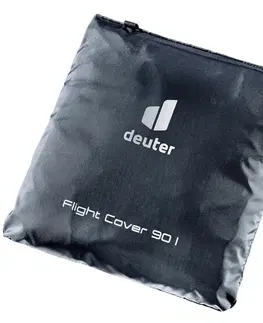 Cestovné kufre Prepravný obal na batoh Deuter Flight Cover 90 Black
