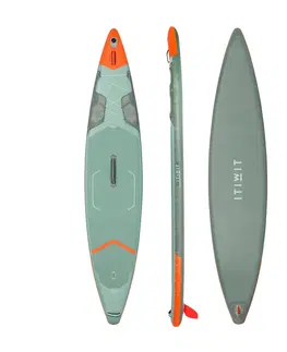 vodné športy Nafukovací paddleboard X500 13" - 31" zelený