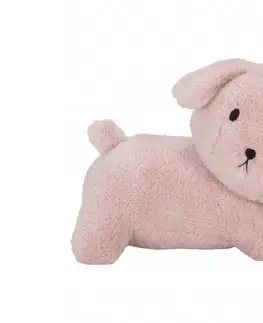 Plyšové hračky LITTLE DUTCH - Psík Snuffie Fluffy Pink 25 cm