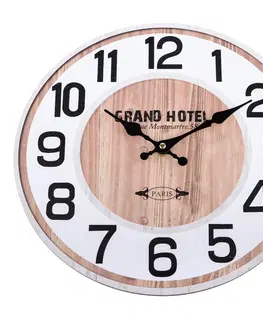 Hodiny Nástenné hodiny Grand Hotel, 34 cm