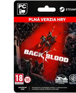 Hry na PC Back 4 Blood [Steam]
