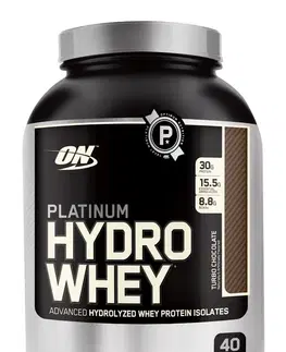 Hydrolyzovaný srvátkový proteín Platinum Hydrowhey - Optimum Nutrition 1590 g Jahoda