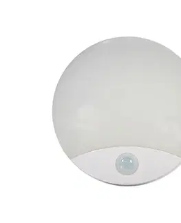 Záhradné lampy  LED Vonkajšie stropné svietidlo so senzorom LED/15W/230V IP44 