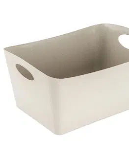 Úložné boxy Koziol Úložný box Boxxx L Organic béžová, 15 l, 31 x 48 x 23,7 cm