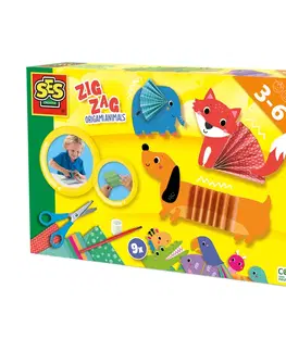 Kreatívne a výtvarné hračky SES - Origami zvieratká Cik-Cak