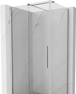 Sprchovacie kúty MEXEN/S - Velar Obdĺžnikový sprchovací kút 100 x 90 cm, transparent, chróm 871-100-090-01-01